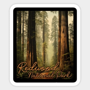 Redwood National Park Sticker